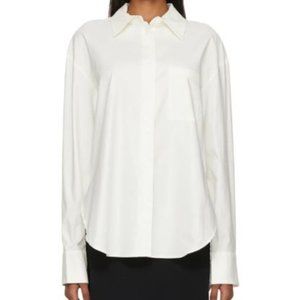 REFORMATION White Will Shirt - SIZE SMALL - NWT